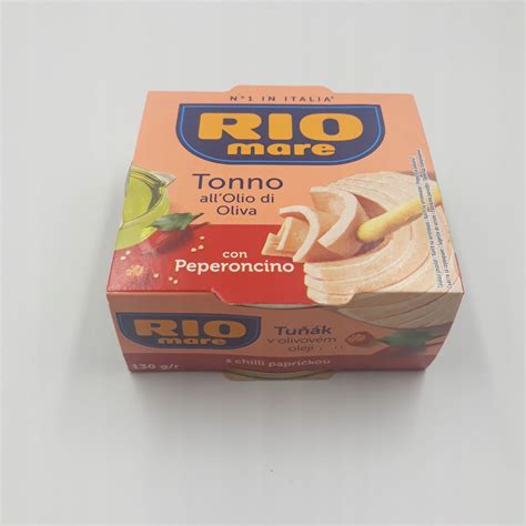 RIO MARE TUŃCZYK W OLIWIE Z OLIWEK Z PAPRYKĄ CHILI 130G 13198133082