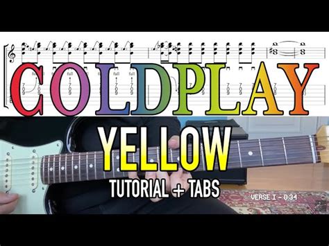 Guitar Chords Yellow