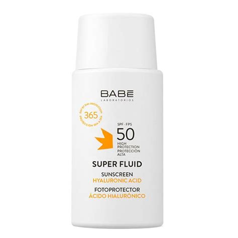 Babe Super Fluid Facial Con Acido Hial Spf 50 50Ml 2002630 Protector