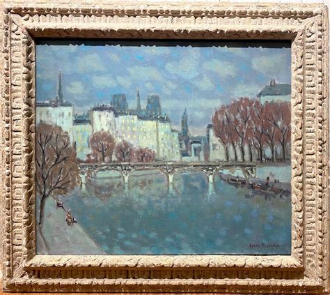 Proantic André Regagnon 1902 1976 View Of The Seine