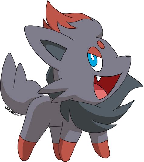 Zorua Normal Coloration By Xxsteefylovexx On Deviantart Zorua