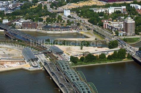 Hamburg Von Oben Baustelle Zum Neubau Des Hochhaus Geb Udekomplexes