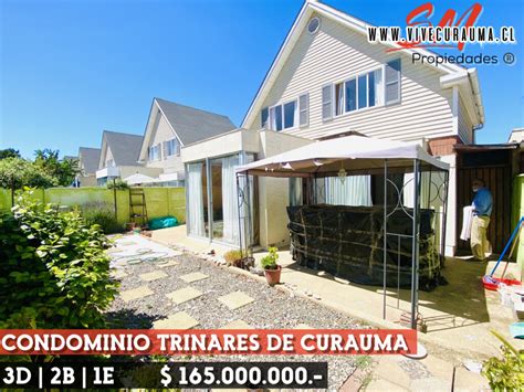 CURAUMA CASA EN VENTA CONDOMINIO TRINARES DE CURAUMA POR AFUERA