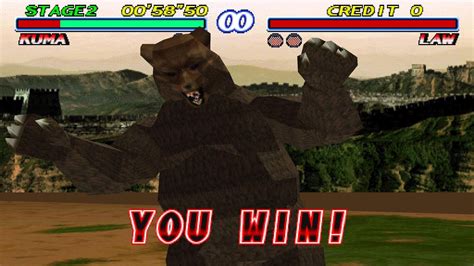 Tekken Kuma Arcade Mode Ps Youtube