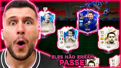 Montei Um Time Apenas Com Jogadores 99 De Passe Fifa 23 Ultimate Team Youtube