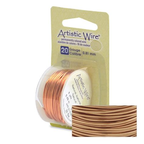 Artistic Wire 20 Gauge Anti Tarnish Copper 6 Yd