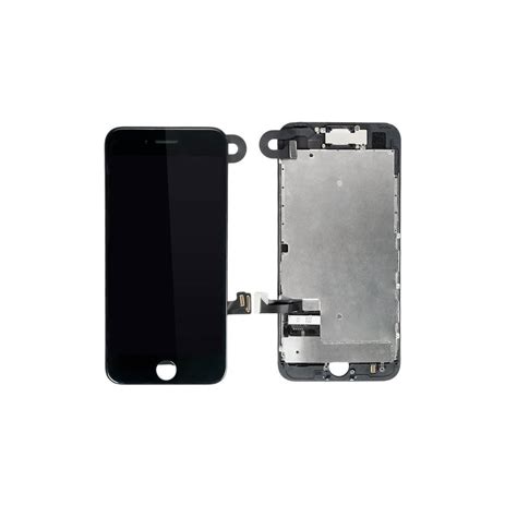 BLOC LCD POUR IPHONE SE 2020 NOIR TOUT ASSEMBLÉ VITRE TACTILE ECR