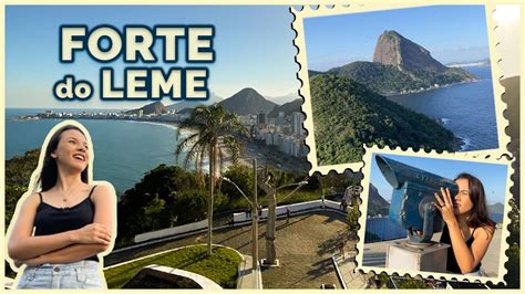 Forte Do Leme Rj Vista Panor Mica Para Copacabana E P O De A Car