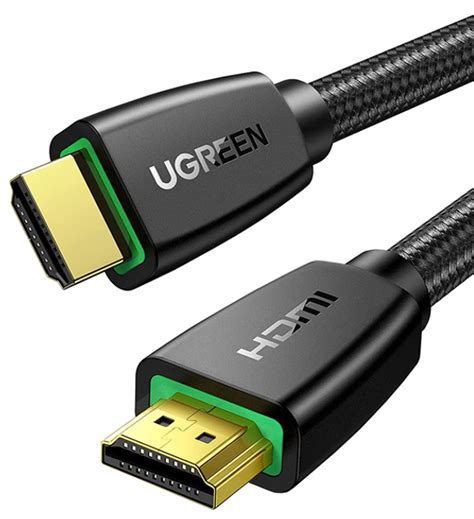 Кабель Ugreen Hd118 High End Hdmi Cable Nylon Braid 1 м Black Ugr 40408 фото відгуки