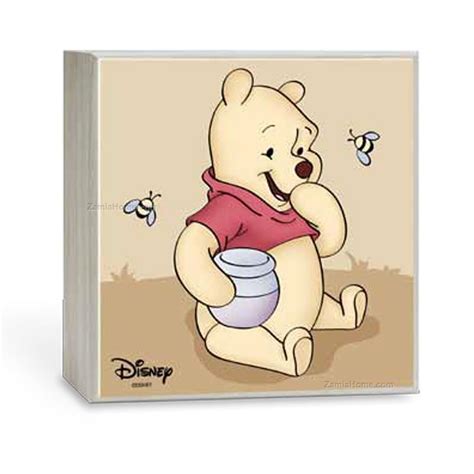 Luce Da Compagnia Winnie The Pooh Valenti Disney Cm 14x14 Luce Da