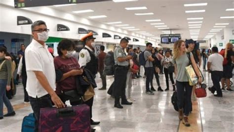 Turismo internacional en México cayó un 44 3 por ciento interanual en