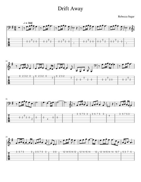 Drift Away Sheet Music For Guitar Solo