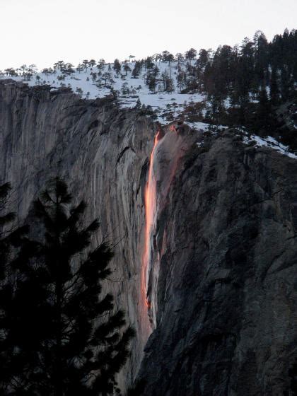 Yosemite Park 'lava eruption' is a stunning trick of the eye