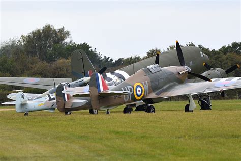 Group Photo Hispano Ha M L Buchon Yellow G Awhk Raf