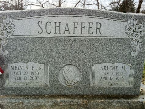 Melvin Franklin Schaffer Jr Find A Grave Memorial