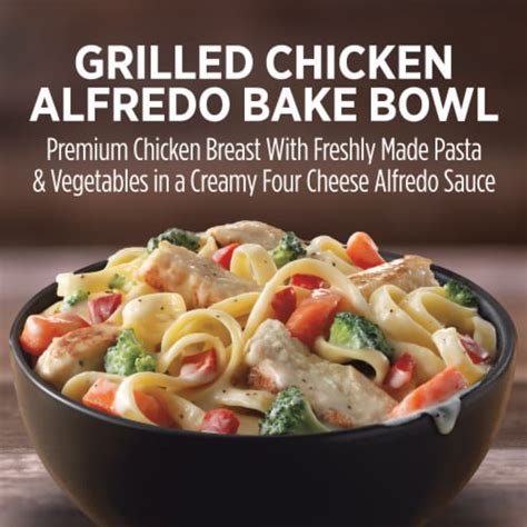 Marie Callender S Grilled Chicken Alfredo Bake Bowl Frozen Meal 11 600