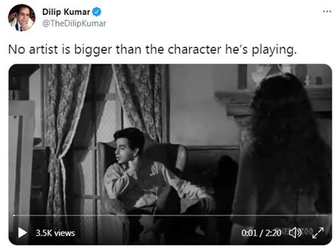 Dilip Kumar Shares Iconic Scene From Cult Classic Devdas