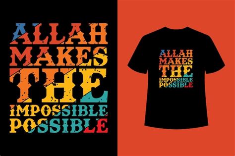 Premium Vector Islamic T Shirt Design