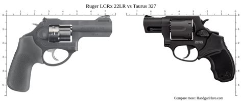 Ruger Lcrx Lr Vs Taurus Size Comparison Handgun Hero