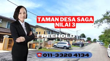 Taman Desa Saga Nilai Negeri Sembilan For Sale For Sale RM520 000 By