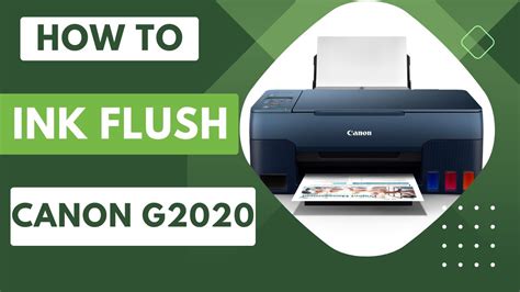 How To Ink Flush On Canon G Printer How To Ink Flushing Without