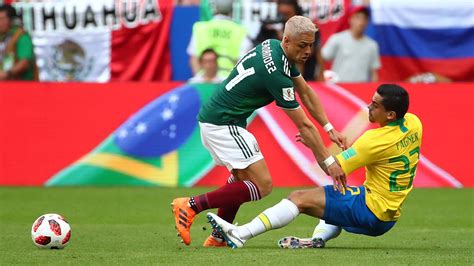 Las Mejores Fotos Del Partido Entre México Y Brasil Por Un Pase A