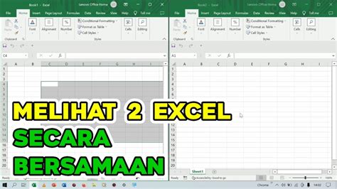 Cara Membuka File Excel Dalam Layar Youtube