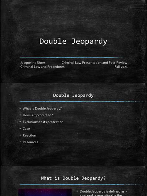 Double Jeopardy | PDF | Double Jeopardy | Common Law