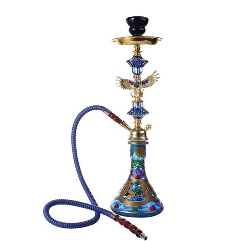 Arab Hookah Set Chicha With Single Hose Hookah Bowl Glass Shisha Base