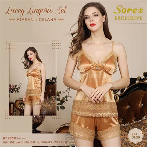 Jual Sale Baju Tidur Set Atasan Hot Pants Premiun Nightgown Sorex