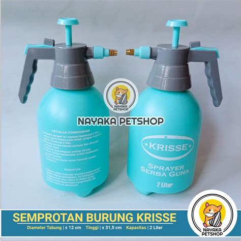 Jual Semprotan Burung Sprayer Pompa Air Tanaman Disinfektan Krisse