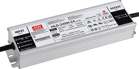 Amazon Mean Well HLG 240H 24 240W 24V DC Switching Power Supply