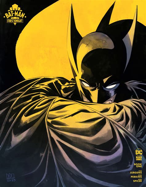 The Bat Man First Knight Cover B Ramon Perez Variant Mature Of