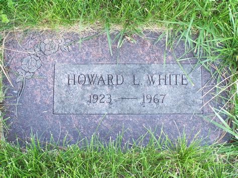 Howard Laverne Bud White Find A Grave Memorial