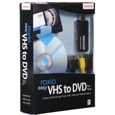 Roxio Easy VHS To DVD For Mac 243100 B H Photo Video