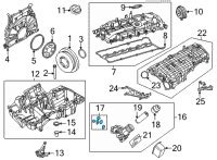 2021 BMW M340i XDrive Oil Filter Housing Gasket