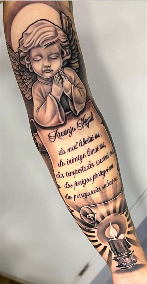 Pin By Gordo Tattoo Guarujá On 1 Tattoo Tatuagem Cherub Tattoo