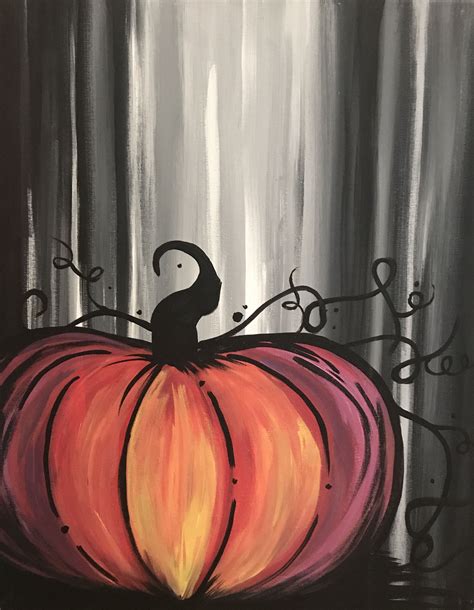 halloween painting ideas easy black house 1