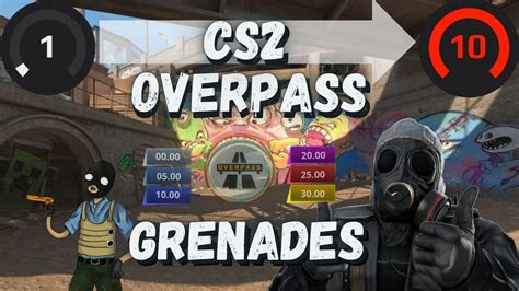 Best Overpass Grenades In Counter Strike Youtube