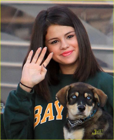 Selena Gomez Plays With Her New Puppy Photo 444063 Photo Gallery