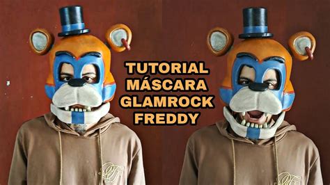 COMO HACER la MÁSCARA de GLAMROCK FREDDY FIVE NIGHTS AT FREDDY S