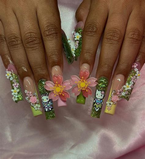 𝐋𝐀𝐋𝐈 𝐍𝐀𝐈𝐋𝐄𝐃 𝐈𝐓ʕᴥʔ on Instagram Hello kitty nails Really cute