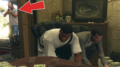 Franklin And Michael Rob Trevors House Gta 5 Youtube