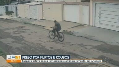 Homem Preso Suspeito De Furtos E Roubos Em An Polis Suspeito