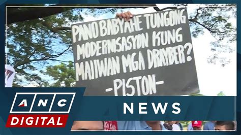 PH Jeepney Drivers Operators Stage Protests Vs PUV Modernization