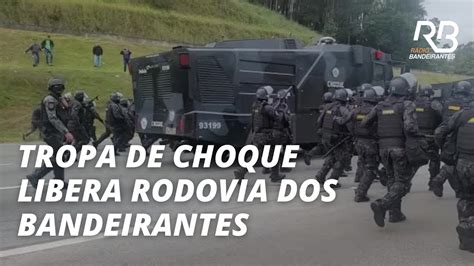 Tropa De Choque Libera Bandeirantes Ap S Manifesta O Ind Gena Youtube