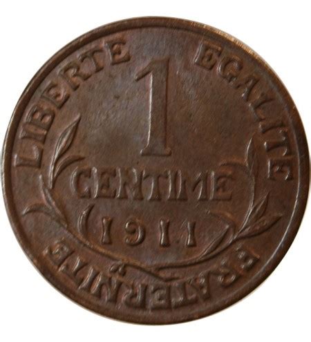 DUPUIS 1 CENTIME 1911 Bronze Suffren Numismatique