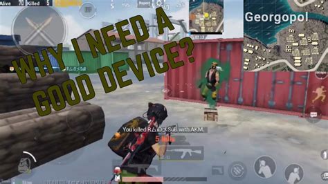 WHY I NEED A GOOD DEVICE Pubg Mobile Low End Device Gameplay Iphone 6