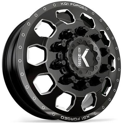 Kg1 Forged Kf015 Gear 20x10 Gloss Black Machined Rev Wheels And Rims