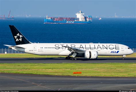 Ja A All Nippon Airways Boeing Dreamliner Photo By Zhou Qiming